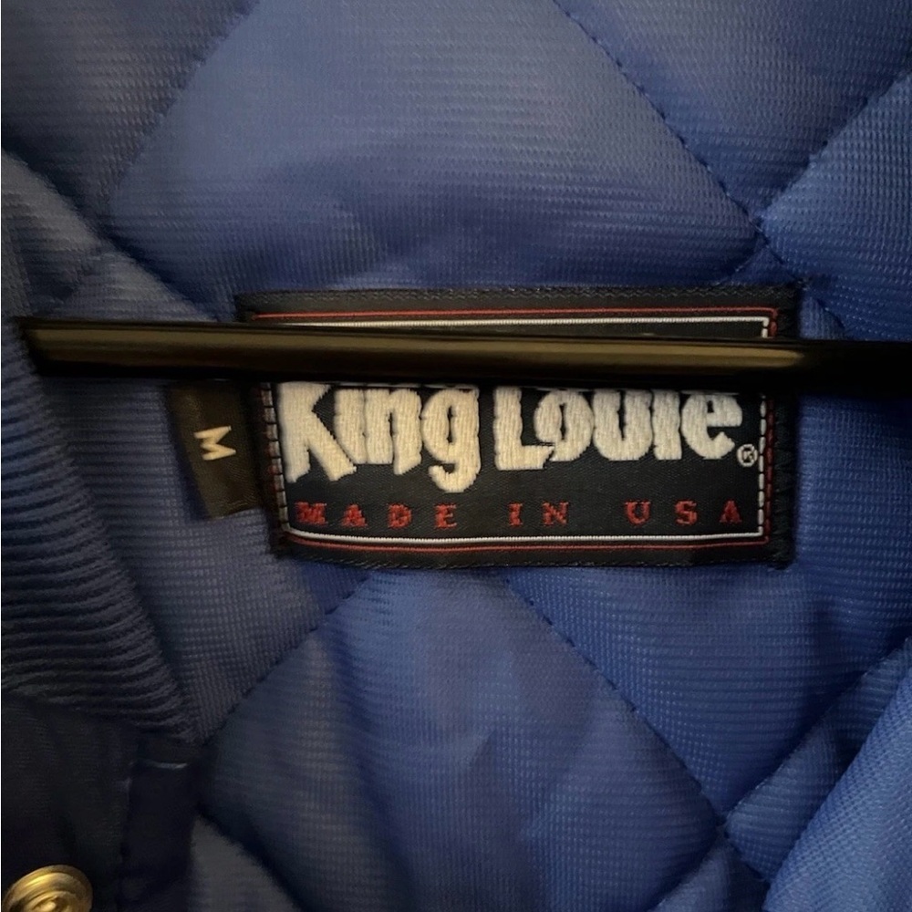 King Louie Vintage Bomber Jacket Size Medium New - Picture 2 of 3